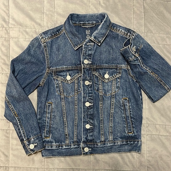 GAP Boys Denim Jacket, like new -M- - Picture 1 of 4